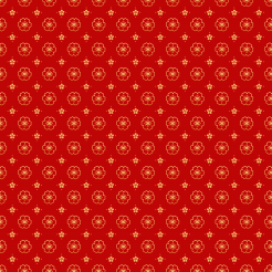 Golden Cherry Blossom Pattern