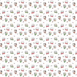 Cat Wearing Scarf In Cold Weat