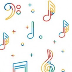 Colorful And Lively Notes