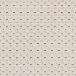 Cartoon UFO With Mountains