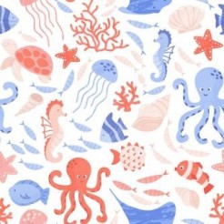 Gentle Octopus Seahorse Starfi