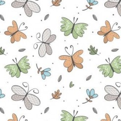 Happy Flying Butterfly