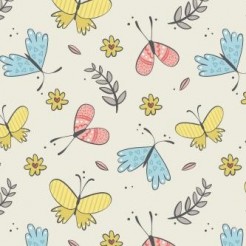 Happy Flying Little Butterfly