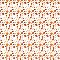 Autumn Hand Drawn Pattern