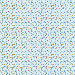 Colorful Cartoon Tulips