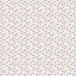 Cartoon Purple Flowers