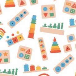 Cognitive Wooden Toys