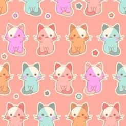 Cute Color Cat (cannot Be Foun