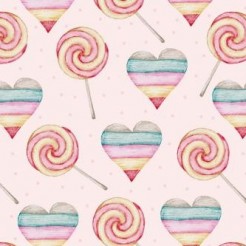 Watercolor Pink Love Heart