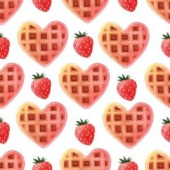 Strawberry Heart Muffins