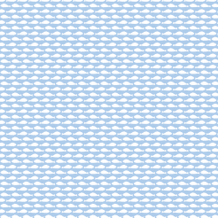 White Fish Silhouette