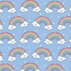 Stars Smiley Rainbow