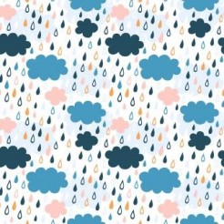 Raindrops And Clouds