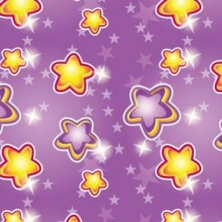 Shiny Colorful Stars
