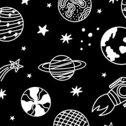 Hand Drawn Spaceship