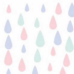 Pink Raindrops
