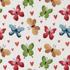 Love Flying Butterfly