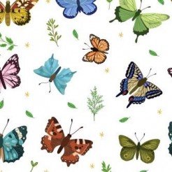 Butterflies Fluttering