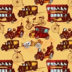 Retro Bus Vintage Car