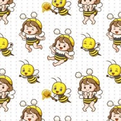Dress Up Bee Little Girl