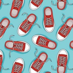 Plain Canvas Sneakers