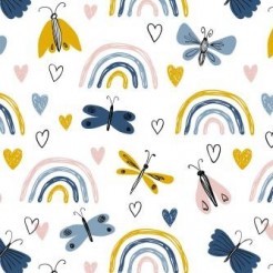 Color Pencil Doodle Butterfly