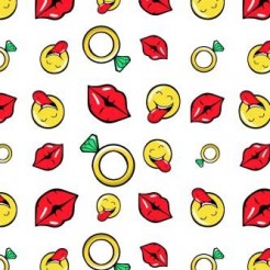 Funny Smiling Face Sticking Ou