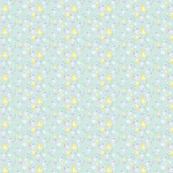 Watercolor Rabbit And Plants