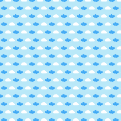 Blue And White Clouds