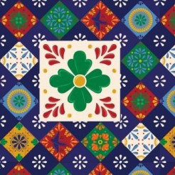 Mosaic Children&#39;s Flowers