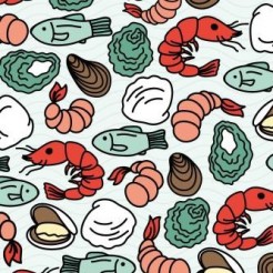 Deep Sea Lobster Shellfish