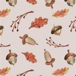 Watercolor Toned Hazelnuts