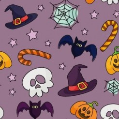 Witch Hat And Pumpkin