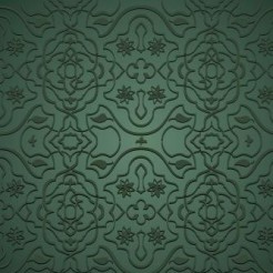 Transparent Glass Damask