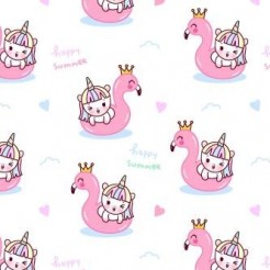 Unicorn Flamingo Swim Ring