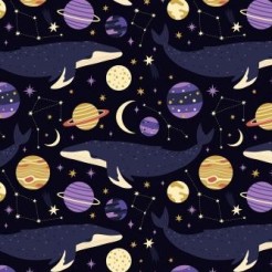 Big Whale And Planet