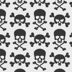 Skull Jumping Up And Down