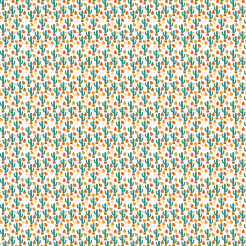 Orange And Cactus