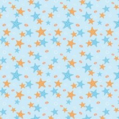 Blue Orange Starfish