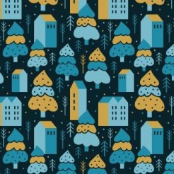 Forest And Apartment
