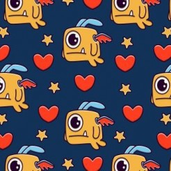 One-eyed Monster With Rabbit E