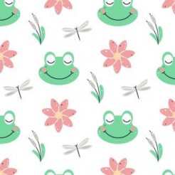 Frog And Dragonfly