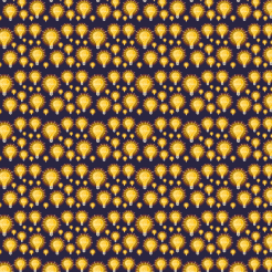 Glowing Shiny Light Bulb