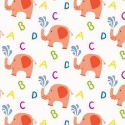 ABCD Elephant Sprays Water