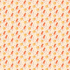 Orange Cartoon Cat