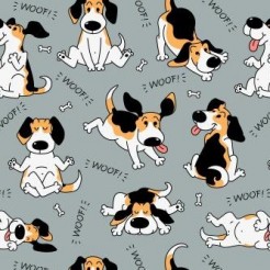 Funny Meditating Dog