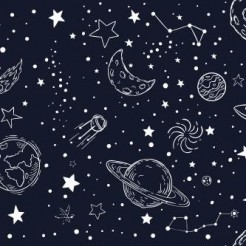 Simple Lines Outer Space