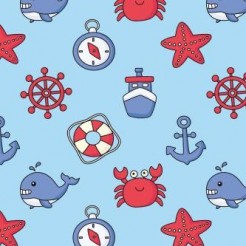 Playful Crab And Whale