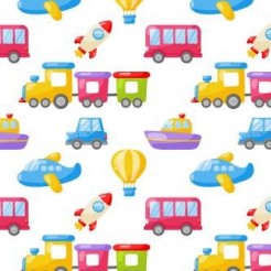 Fun And Colorful Transportatio