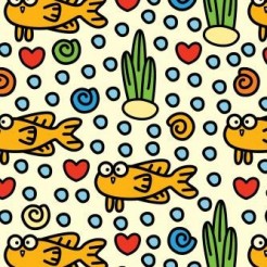 Funny Little Fish With Big Eye